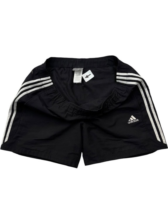 ADIDAS TRACK SHORTS BLACK MEN PRE OWNED