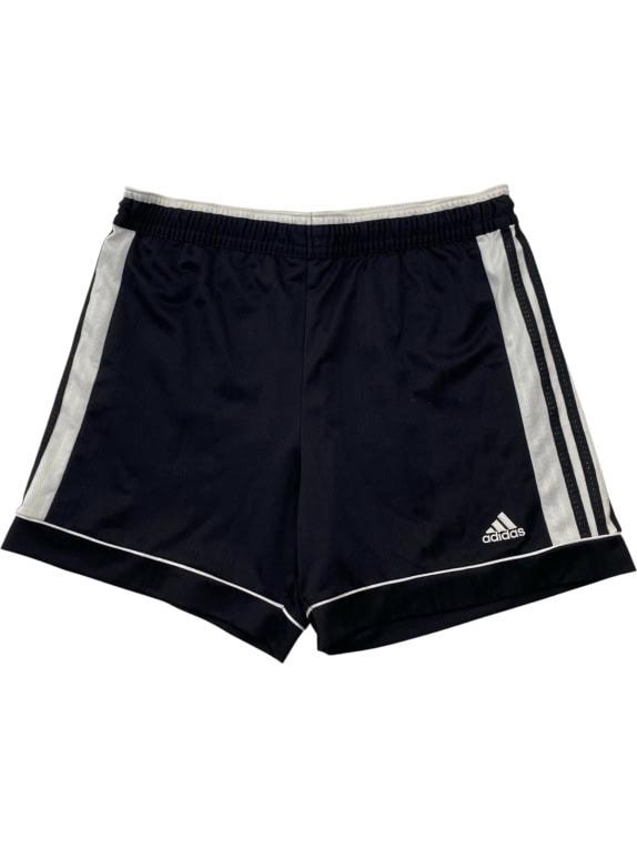Adidas Pantaloncini sportivi con logo 3-Stripes neri UNISEX L