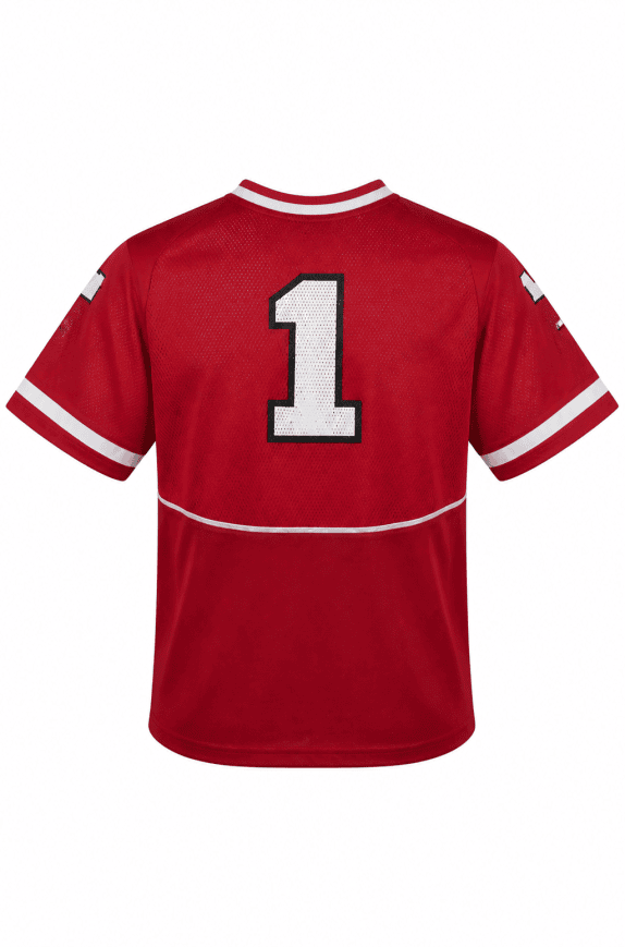 ADIDAS SPORTS JERSEY RED ANTRIKO PRE OWNED M