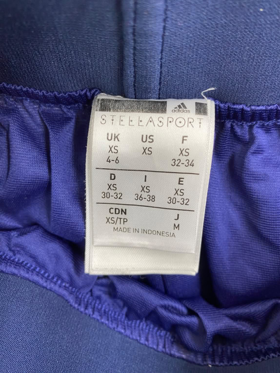 Adidas StellaSport Αθλητικό Σορτς Running Logo Πολύχρωμο Γυναικείο XS