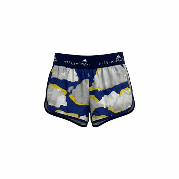 Adidas StellaSport Pantaloncini sportivi da running con logo multicolore da donna XS