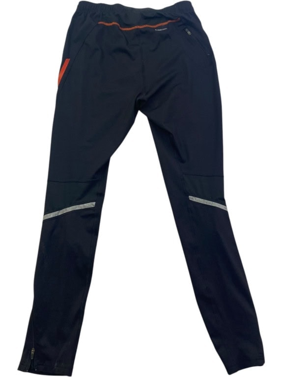 ADIDAS SUPERNOVA TRACK PANTS SPORTSWEAR BLACK UNISEX PRE OWNED L