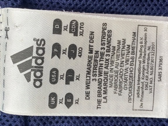 ADIDAS SHORTS DA BAGNO MINIMAL NAVY UOMO PRE OWNED M