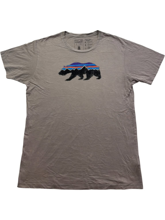 ADIDAS T-SHIRT 90s EMBROIDERED LOGO ΜΠΛΕ UNISEX XL