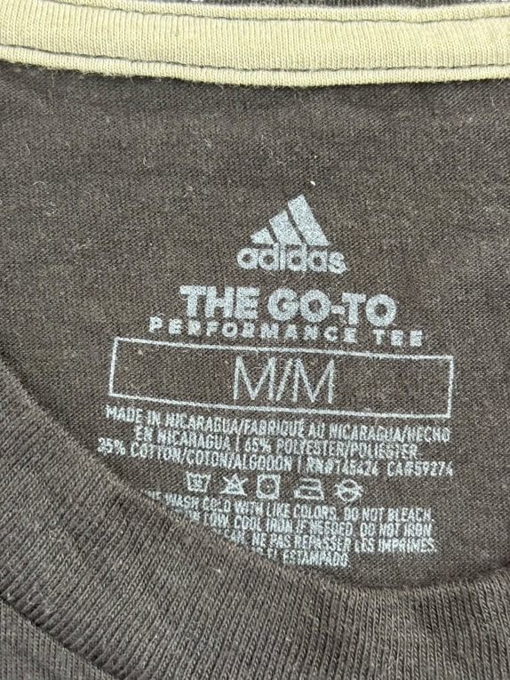 ADIDAS T-SHIRT BIG LOGO GRAPHIC ΜΑΥΡΟ UNISEX M