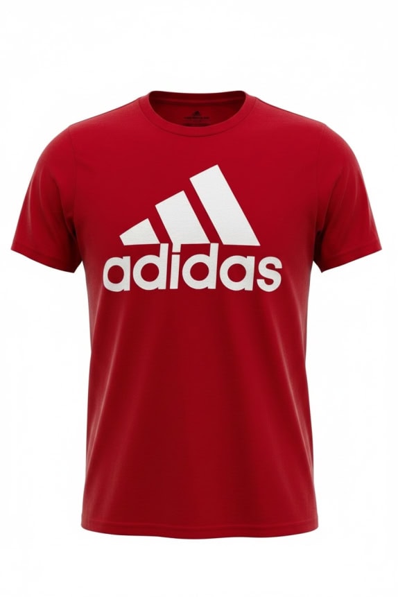 ADIDAS T-SHIRT BIG LOGO ΚΟΚΚΙΝΟ UNISEX S