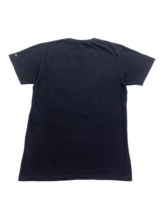 ADIDAS T-SHIRT BIG LOGO STREETWEAR ΜΑΥΡΟ UNISEX M