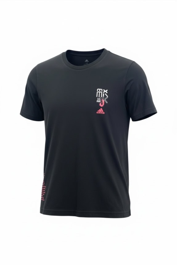 ADIDAS T-SHIRT GRAPHIC "DAME D.O.L.L.A." ΛΟΓΟΤΥΠΟ ΜΑΥΡΟ UNISEX M