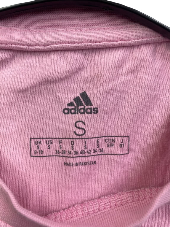 ADIDAS T-SHIRT ΜΕ LOGO PRINT ΡΟΖ ΓΥΝΑΙΚΕΙΟ SMALL