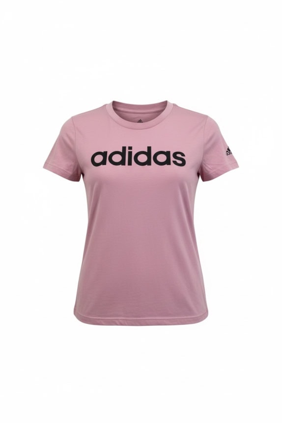 ADIDAS T-SHIRT ΜΕ LOGO PRINT ΡΟΖ ΓΥΝΑΙΚΕΙΟ SMALL