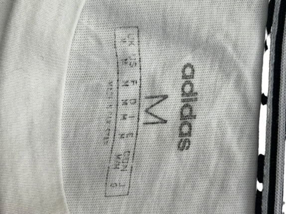 ADIDAS T SHIRT MINIMAL ΛΕΥΚΟ ΑΝΤΡΙΚΟ PRE OWNED M