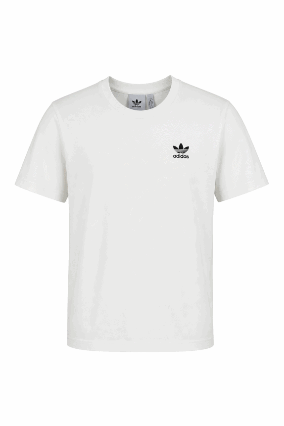 ADIDAS T SHIRT MINIMAL WHITE MEN PRE OWNED S