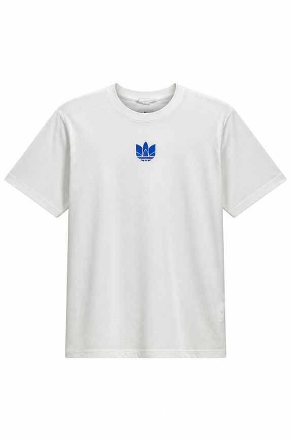 ADIDAS T SHIRT MINIMAL OFF WHITE MEN PRE OWNED M