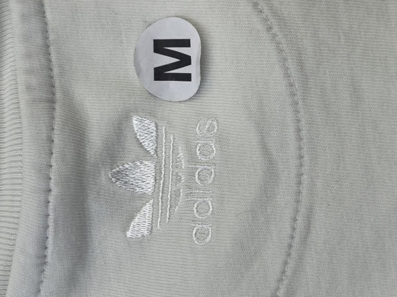 ADIDAS T SHIRT MINIMAL OFF WHITE UOMO PRE OWNED M