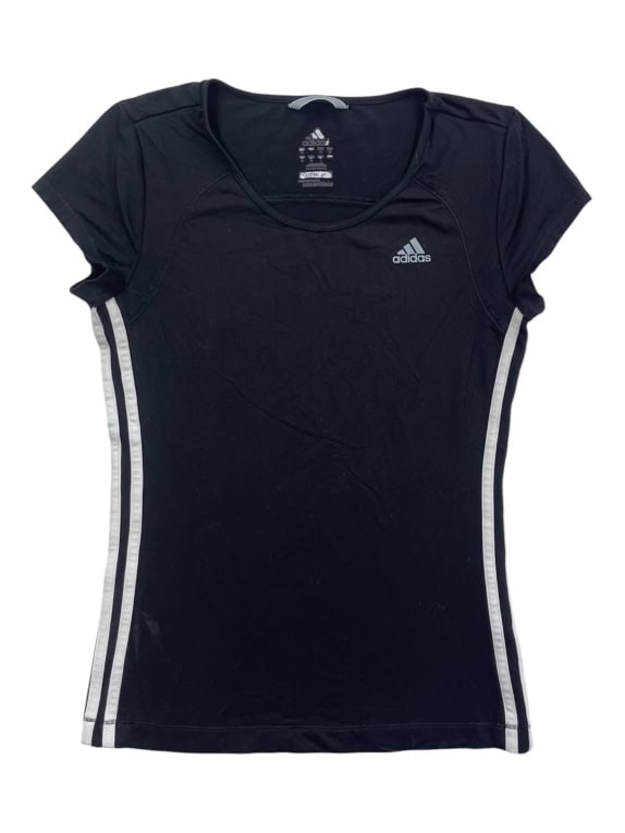 ADIDAS T-SHIRT PERFORMANCE ESSENTIALS ΛΟΓΟΤΥΠΟ ΜΑΥΡΟ ΓΥΝΑΙΚΕΙΟ S