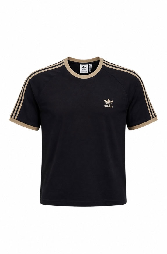 ADIDAS T SHIRT RETRO BLACK UNISEX PRE OWNED XL