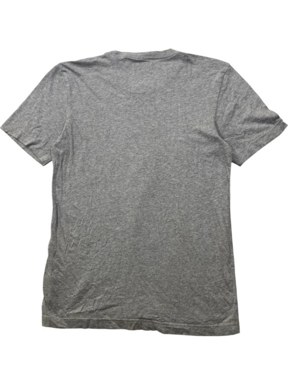 ADIDAS T SHIRT SPORTSWEAR GREY MENS PRE OWNED S