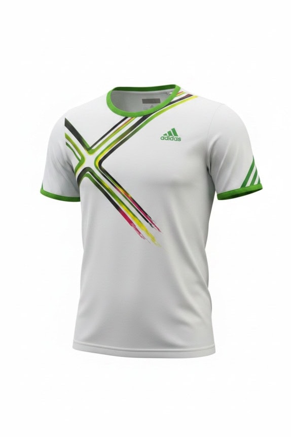 ADIDAS T SHIRT SPORTSWEAR ΛΕΥΚΟ ΑΝΤΡΙΚΟ PRE OWNED M