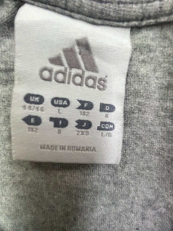 ADIDAS T-SHIRT VINTAGE GAME DON'T LIE ΓΚΡΙ ΑΝΔΡΙΚΟ L