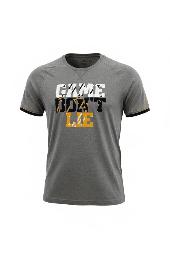 ADIDAS T-SHIRT VINTAGE GAME DON'T LIE ΓΚΡΙ ΑΝΔΡΙΚΟ L