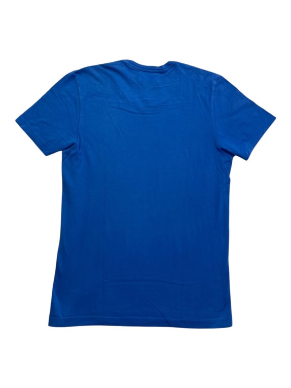 ADIDAS T-SHIRT VINTAGE CON LOGO TREFOIL BLU DA UOMO S