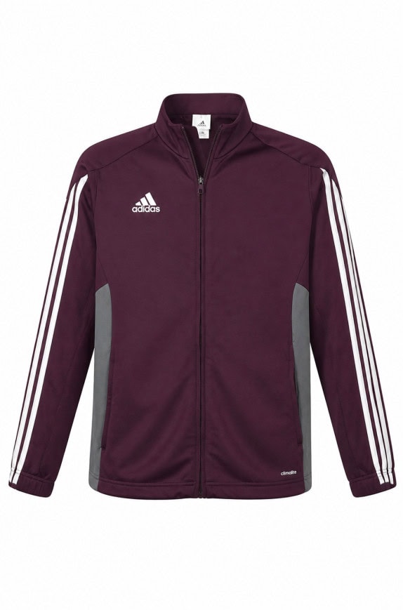 ADIDAS TRACK JACKET ATHLETIC BORDEAUX UOMO PRE OWNED M