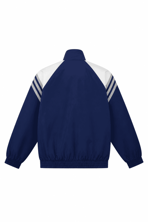 1998 ADIDAS TRACK JACKET RETRO ΜΠΛΕ ΑΝΤΡΙΚΟ PRE OWNED L
