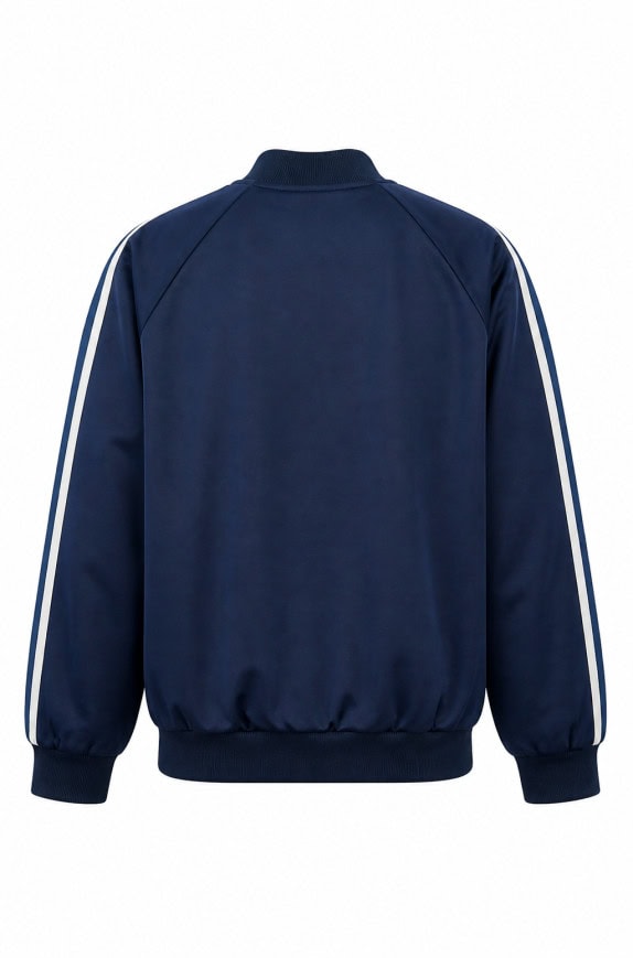 ADIDAS TRACK JACKET RETRO NAVY UOMO PRE OWNED M