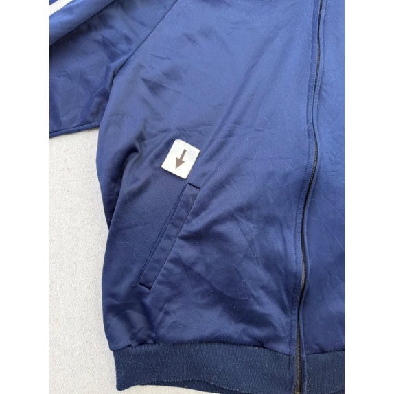 ADIDAS TRACK JACKET RETRO NAVY UOMO PRE OWNED M