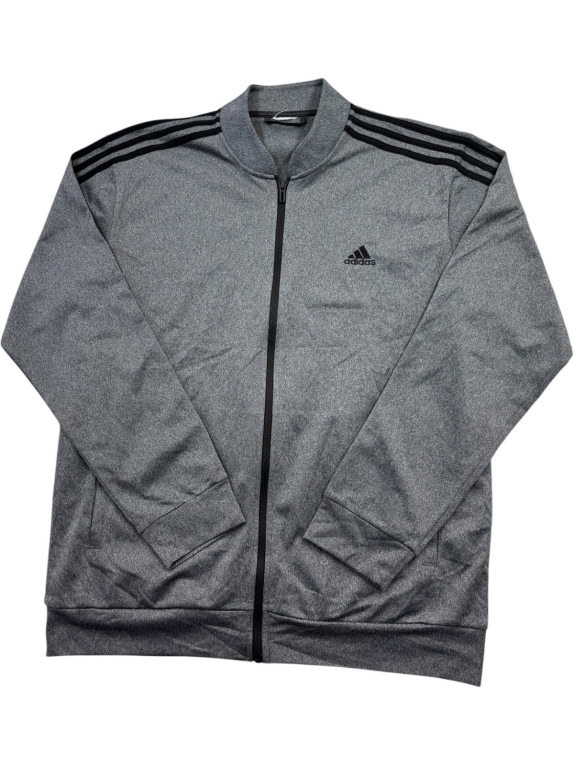 ADIDAS TRACK JACKET SPORTSWEAR ΓΚΡΙ ΑΝΤΡΙΚΟ PRE OWNED L
