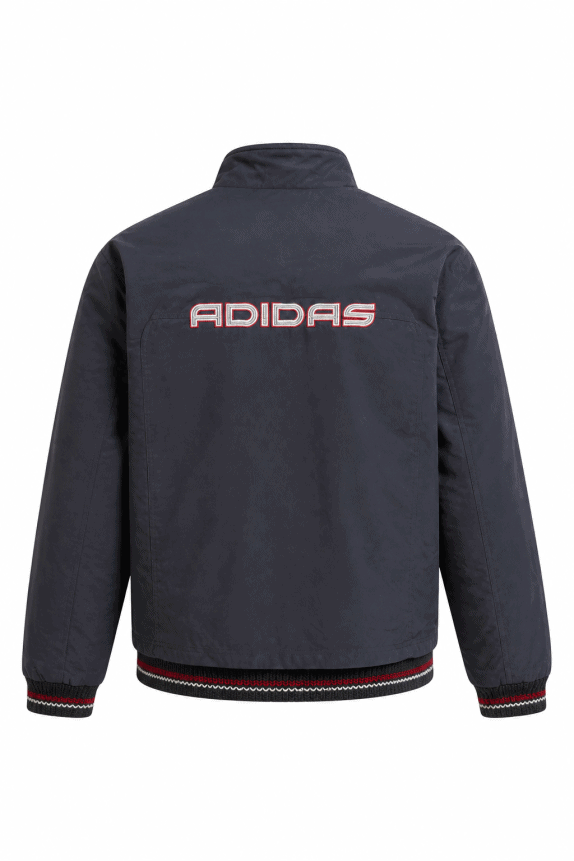 2003 ADIDAS TRACK JACKET SPORTSWEAR ΜΑΥΡΟ ΑΝΤΡΙΚΟ PRE OWNED L