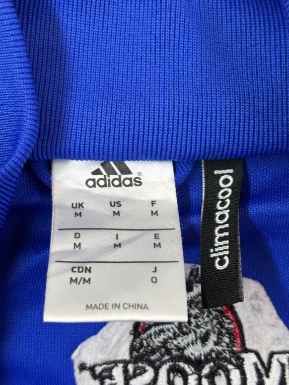 ADIDAS TRACK JACKET SPORTSWEAR ΜΠΛΕ ΑΝΤΡΙΚΟ PRE OWNED M