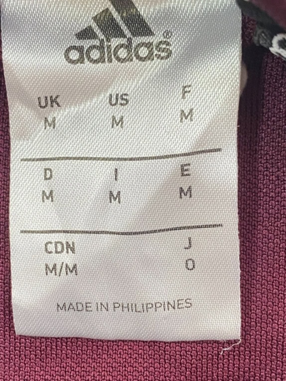 ADIDAS TRACK JACKET SPORTSWEAR ΜΠΟΡΝΤΟ UNISEX PRE OWNED M