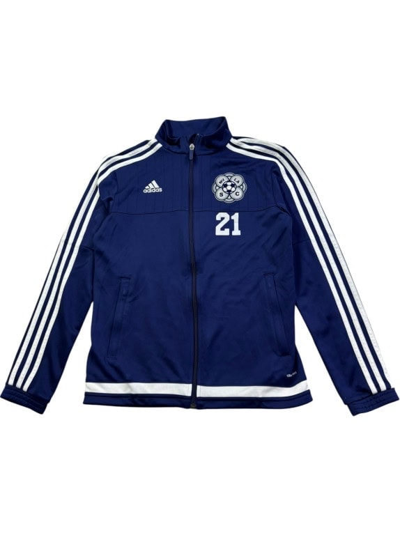 ADIDAS TRACK JACKET SPORTSWEAR NAVY ΓΥΝΑΙΚΕΙΟ PRE OWNED S