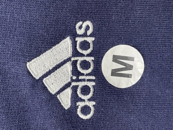 90s ADIDAS TRACK JACKET SPORTY NAVY ΑΝΤΡΙΚΟ PRE OWNED M