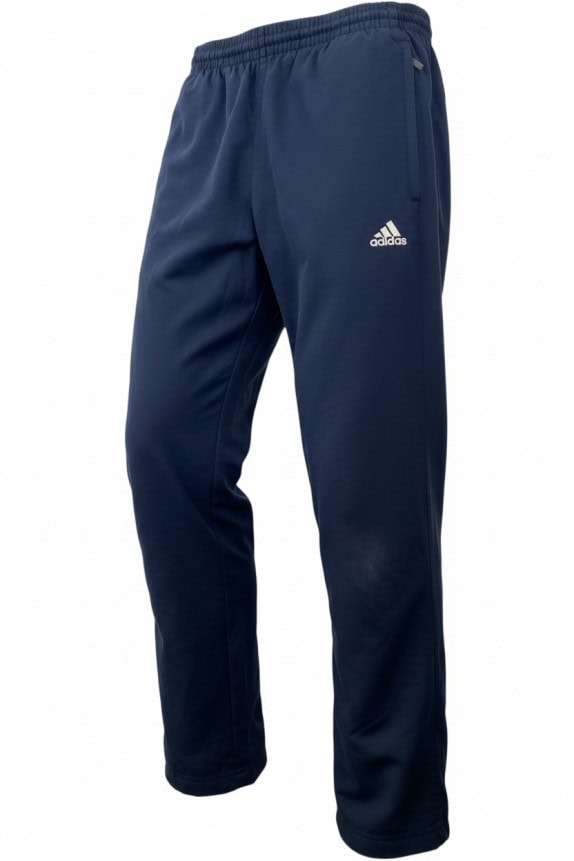 ADIDAS TRACK PANTS ATHLETIC NAVY ΑΝΤΡΙΚΟ PRE OWNED XS