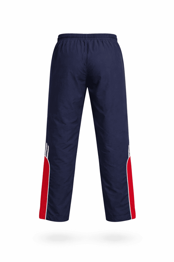ADIDAS TRACK PANTS ATHLETIC NAVY MEN PRE OWNED M