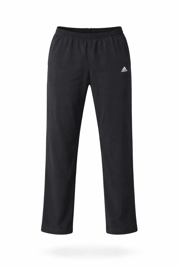 ADIDAS TRACK PANTS MINIMAL BLACK MEN PRE OWNED L