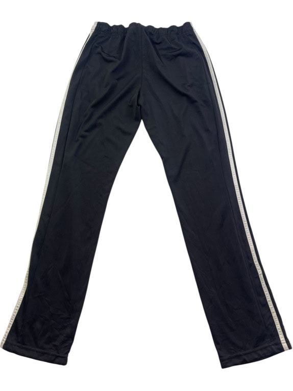 ADIDAS TRACK PANTS MINIMAL BLACK UNISEX PRE OWNED L
