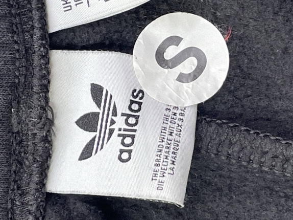 ADIDAS PANTALONI TUTA RETRO BLACK UOMO PRE OWNED S