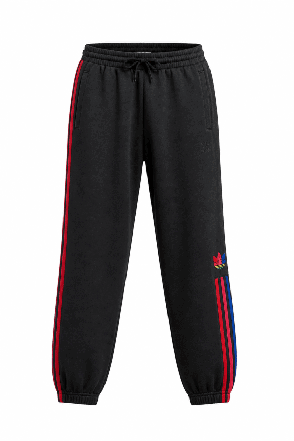 ADIDAS PANTALONI TUTA RETRO BLACK UOMO PRE OWNED S