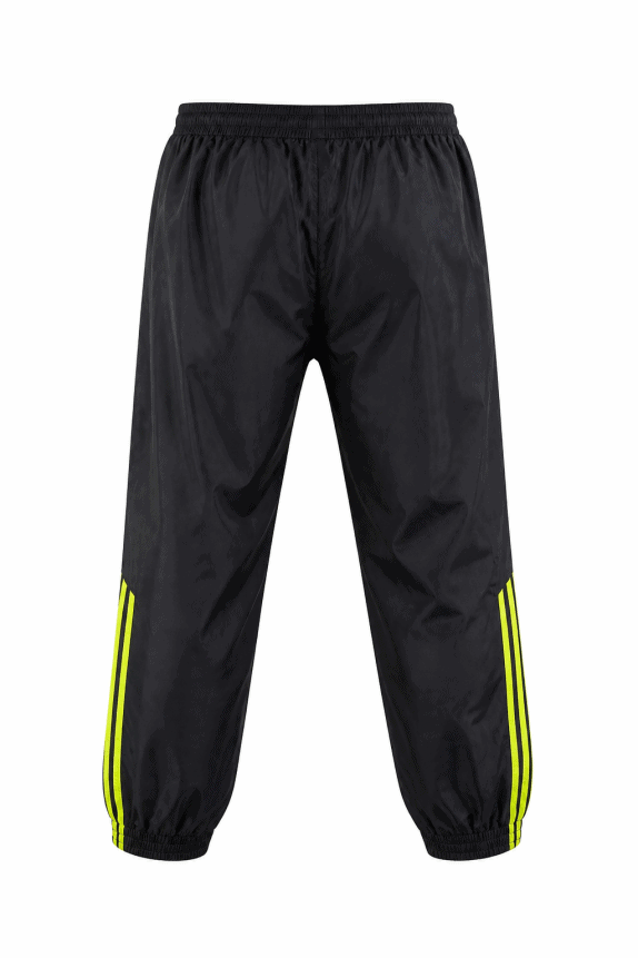 ADIDAS TRACK PANTS SPORTSWEAR BLACK MEN PRE OWNED XL