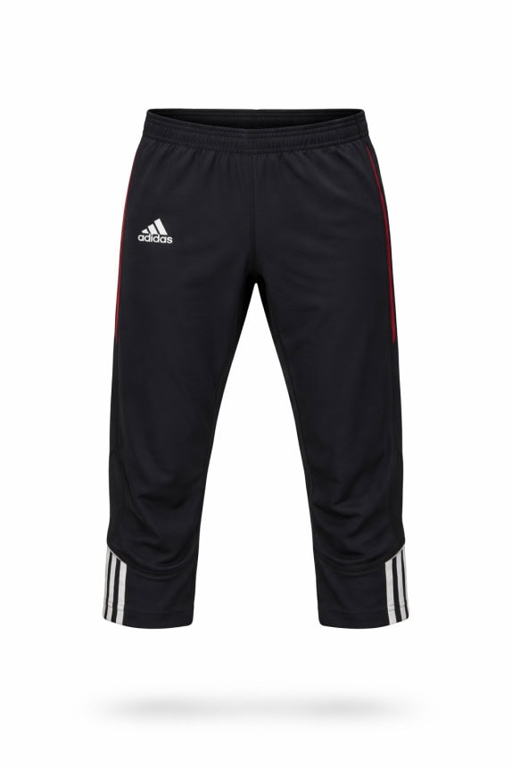 ADIDAS TRACK PANTS SPORTSWEAR BLACK WOMEN PRE OWNED M