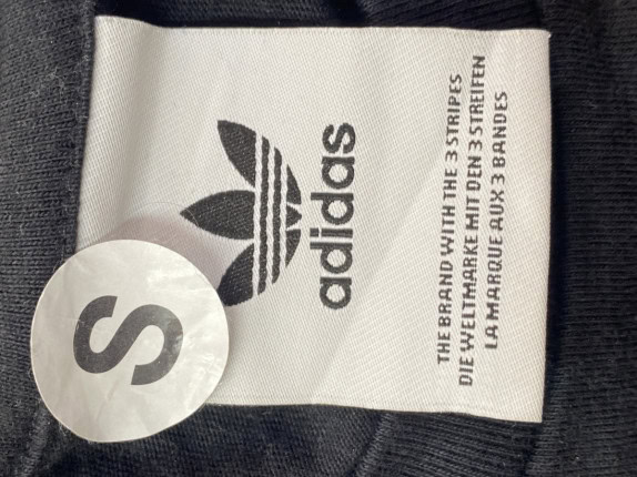 ADIDAS TSHIRT GRAPHIC STREETWEAR NERO UOMO PRE OWNED S