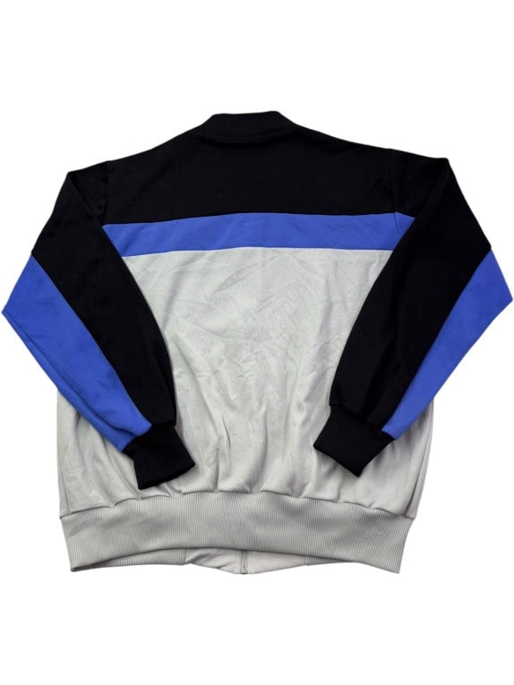 ADIDAS ΤΖΑΚΕΤ ΦΟΡΜΑΣ VINTAGE SPORTSWEAR ΜΑΥΡΟ ΓΚΡΙ ΜΠΛΕ ΑΝΤΡΙΚΟ PRE OWNED