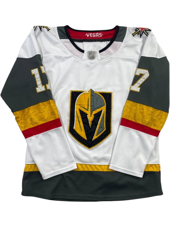 ADIDAS Vegas Golden Knights Jersey "Vegas Strong" Fanatics Logo Λευκό / Γκρι Unisex XL