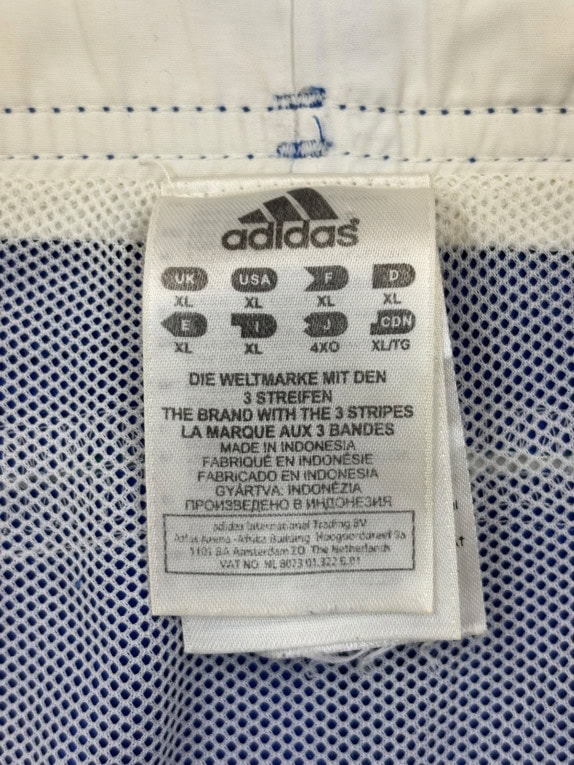 ADIDAS ΒΕΡΜΟΥΔΑ ΜΑΓΙΟ SPORTSWEAR GRAPHIC ΜΠΛΕ ΑΝΤΡΙΚΟ PRE OWNED XL