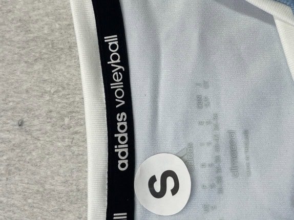 ADIDAS VOLLEYBALL GRAPHIC TEE BLU DONNA PRE OWNED S