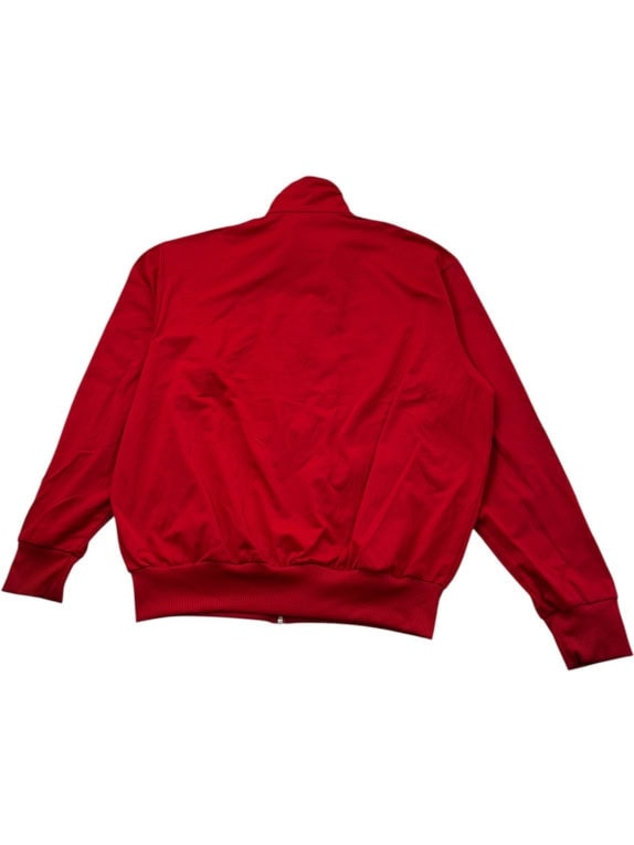 ADIDAS GIACCA TRACK RETRO SPORTSWEAR ROSSA UNISEX PRE OWNED