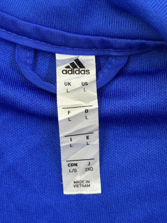 ADIDAS ΖΑΚΕΤΑ ΦΟΡΜΑΣ SPORTSWEAR ΜΠΛΕ ΑΝΤΡΙΚΟ PRE OWNED L